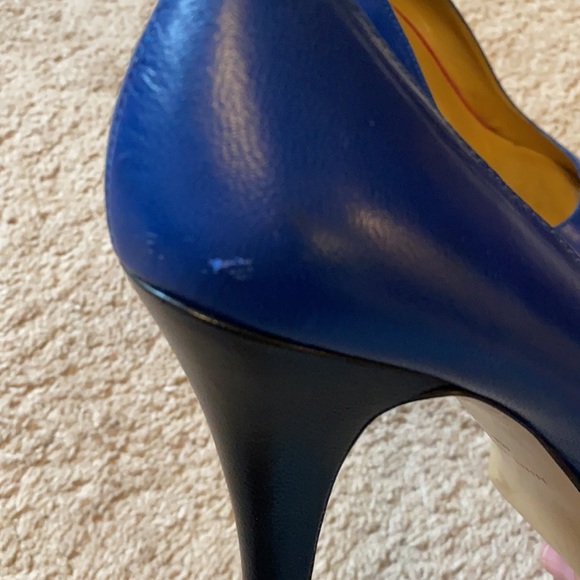 Nine West two toned heels - Picture 5 of 6